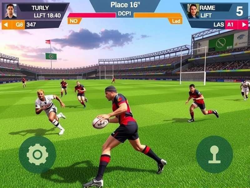 Rugby Delhi Gladiators gameplay screenshot